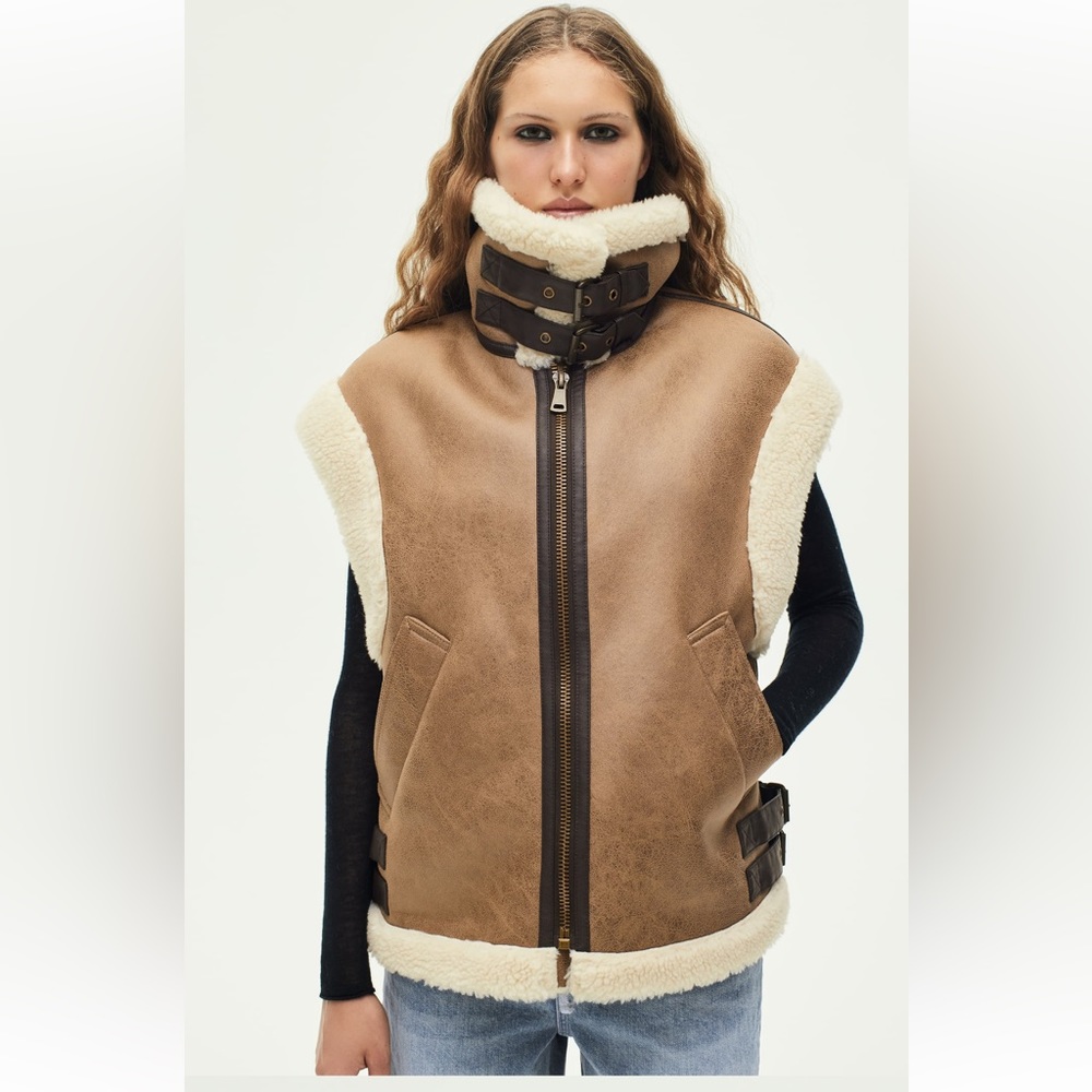 Zara Double Faced Vest